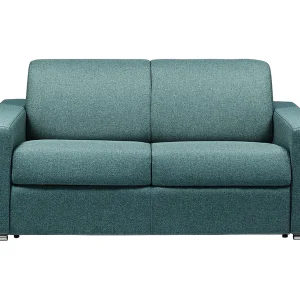 Kanapa 2-osobowa typu express – Niebieski – Wymiary miejsca do spania: 120 cm – Materac 14 cm – z pamięcią kształtu – CALITO 130101 Kanapa 2-osobowa typu express – Niebieski – Wymiary miejsca do spania: 120 cm – Materac 14 cm – z pamięcią kształtu – CALITO 130101