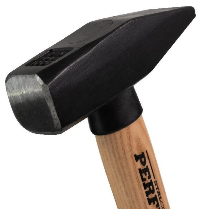 Młotek ślusarski 1000g trzonek drewniany STALCO PERFECT S‑69110 - obrazek 3