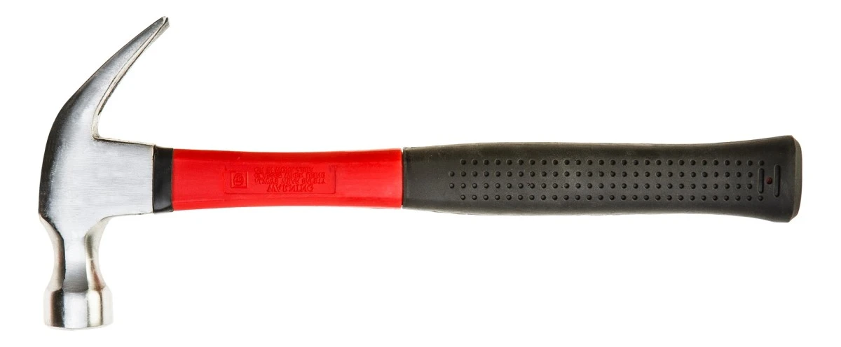 Młotek stolarski 450 g trzonek z włókna szklanego 02A911 - obrazek 1