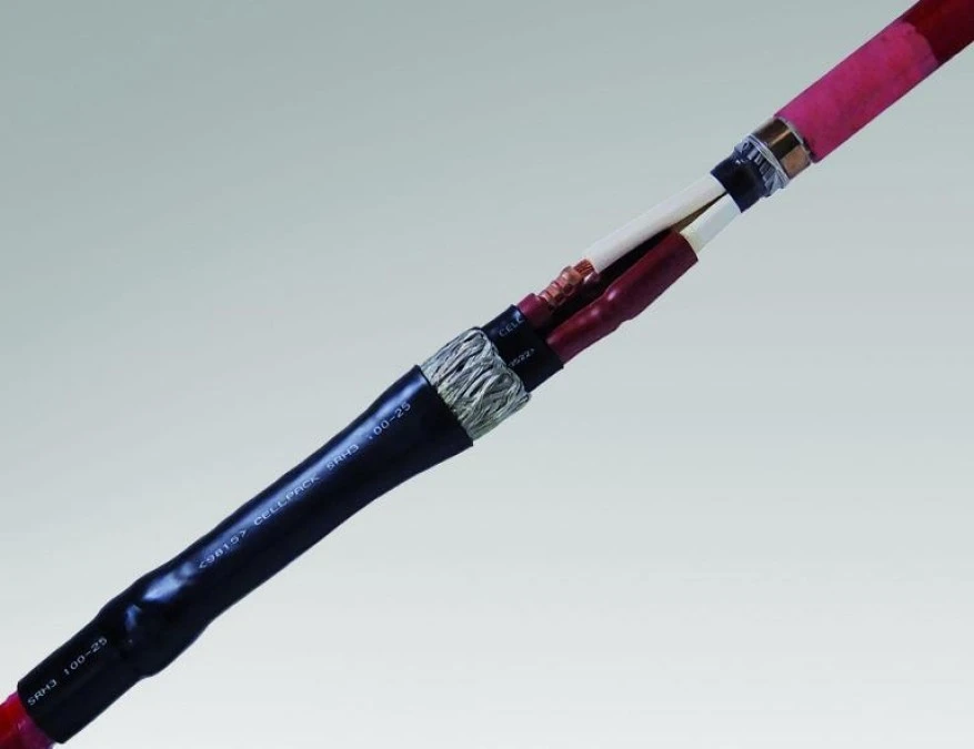 Mufa przelotowa termokurczliwa do kabli 3‑żyłowych nieekranowanych, 3,6/6(7,2) kV, SMH3 120‑300 MS6, 145635 - obrazek 1