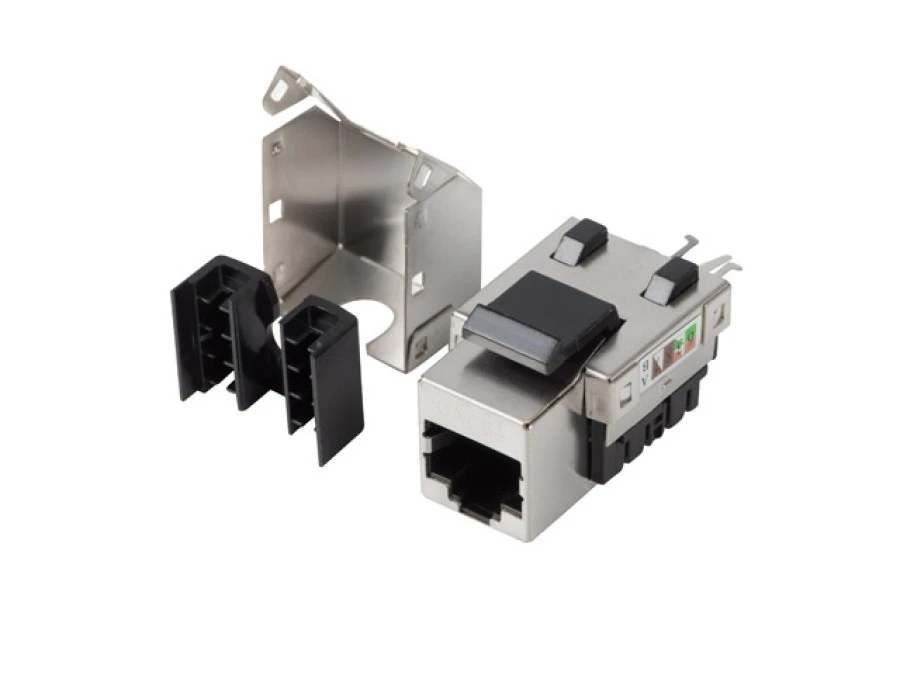 Moduł Keystone RJ45‑LSA FTP kat.5E 90st do puszki montażowej LANBERG KSF5‑1090