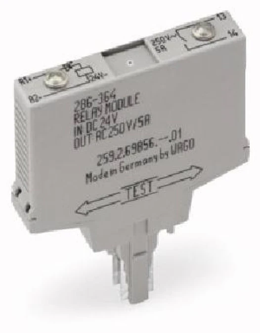 Moduł przekaźnikowy 10mm 24V DC 1z 286‑364 /1szt./