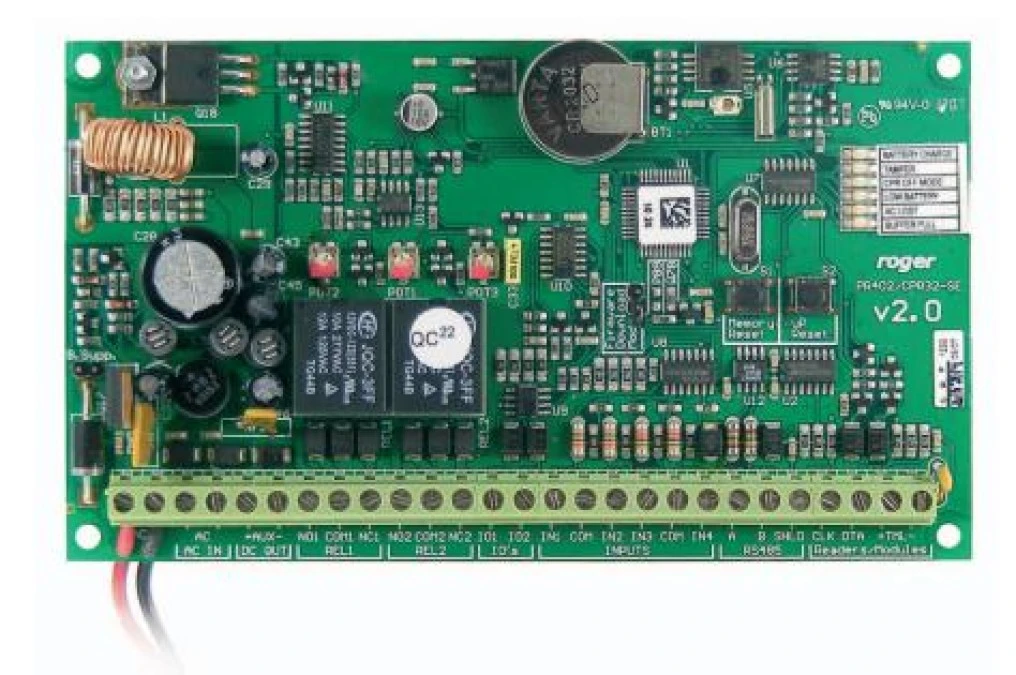 Moduł elektroniczny kontrolera dostępu PR102DR‑BRD - obrazek 2