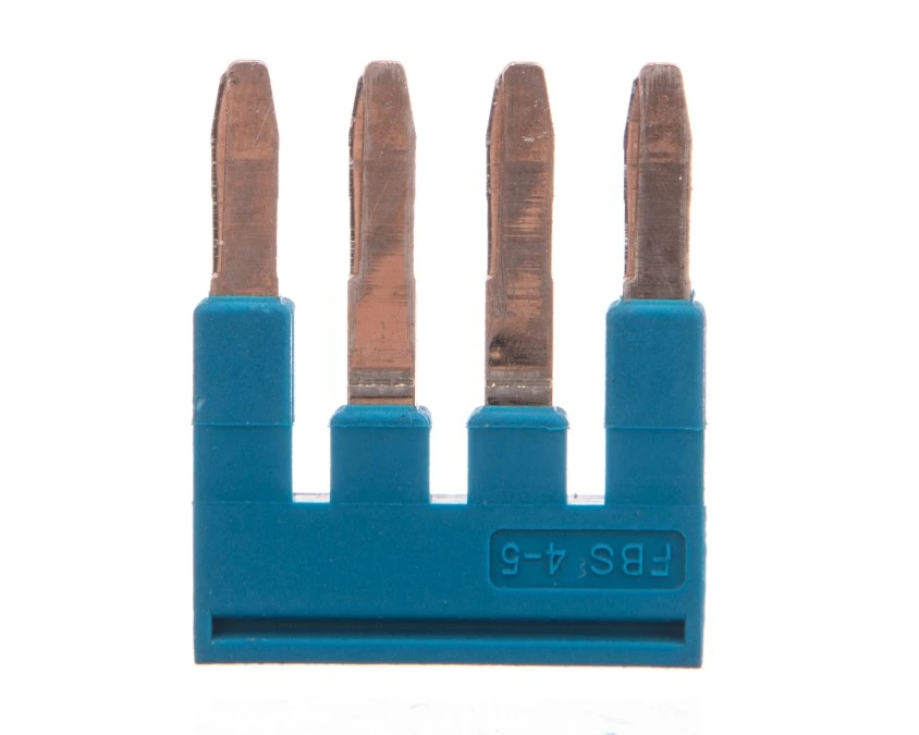 Mostek wtykany 4‑biegunowy 5,2mm niebieski FBS 4‑5 BU 3036893 /50szt./ - obrazek 1