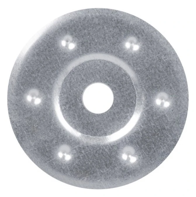 MKC Metalowy talerz dociskowy, średnica zew 85 mm, średnica wew 14 mm, grubość 0,5 mm, stal nierdzewna MKC‑SS‑85 250 szt.