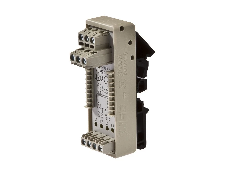Moduł logiczny 49x80x26mm OR 4‑krotny 10‑35VDC zacisk od strony czujnika i serownika IP40 VL250120 - obrazek 1