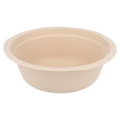50 sztuk miski „Bionic” 350 ml Ø 13,5 x 4,6 cm naturalne Bagazo