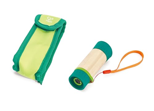 Childrens Telescope, Sustainable Toys, Hape Nature Fun Adjustable 8x Zoom, Made From Bamboo. 3 years + - obrazek 1