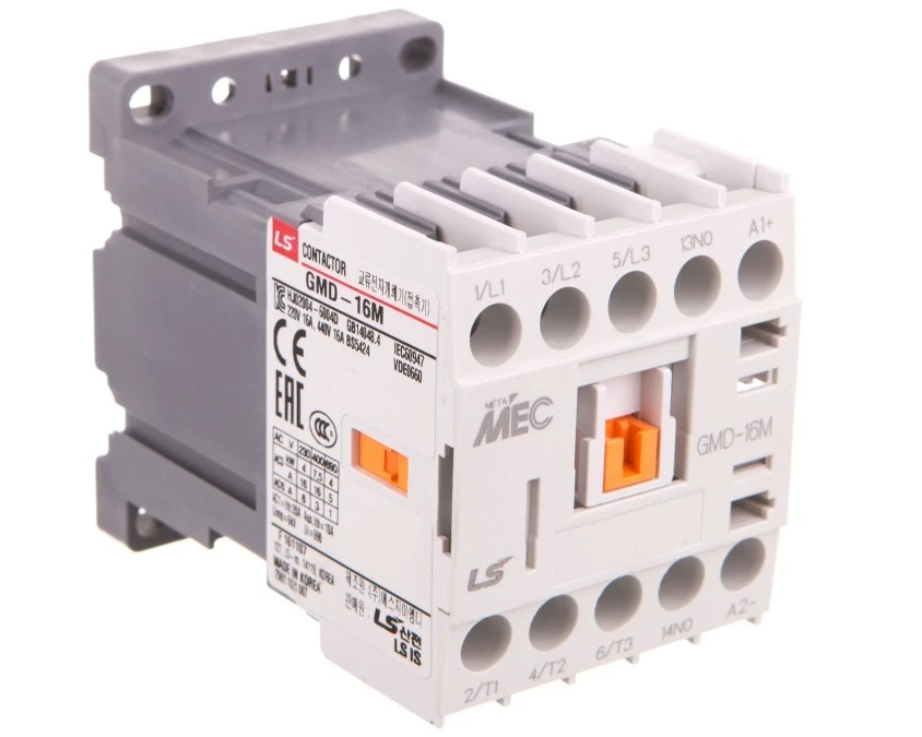 Ministycznik LS Electric GMD‑16M, moc 7,5kW, 16A, 24VDC, 1A 1270037100 GMD‑16M 24DC 1A