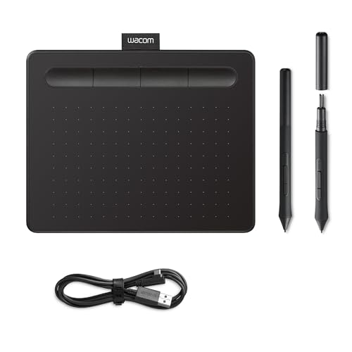 Wacom Intuos Basic Pen CTL 4100K S Tablet Graficzny, Czarny, Wacom Intuos Basic Pen CTL 4100K S Tablet Graficzny, Czarny,