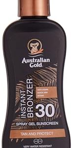 Australian Gold SPF 30 Spray Gel + Bronzer 100 ml Australian Gold SPF 30 Spray Gel + Bronzer 100 ml