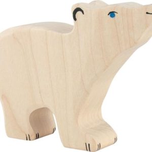 Holztiger 2041097 Figurka zwierzęca Miś Polarny Mała Głowa Holztiger 2041097 Figurka zwierzęca Miś Polarny Mała Głowa