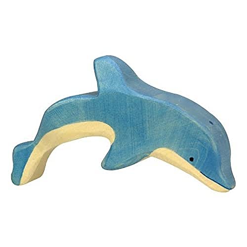 Holztiger 80198 Figurka Delfin, Skaczący - obrazek 1