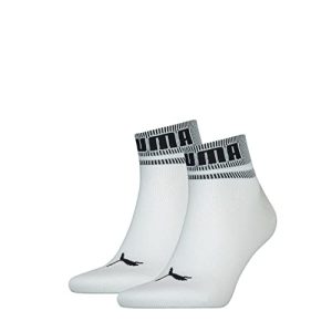 PUMA Unisex New Heritage Quarter Hosiery bluza z kapturem, biały/czarny., 43 46 EU PUMA Unisex New Heritage Quarter Hosiery bluza z kapturem, biały/czarny., 43 46 EU