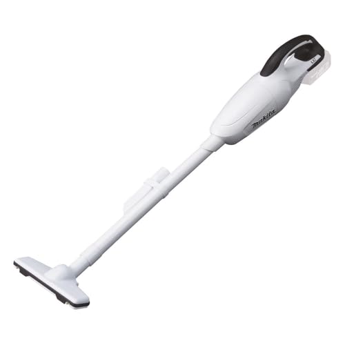 Makita DCL180ZW 18 V Odkurzacz Litowo Jonowy LXT, Edycja Biała, Baterie i Ładowarka Nie Są Dołączone - obrazek 1