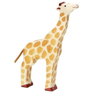 Figurka Żyrafa Holztiger Głowa Wysoko Wielokolorowa Dziecko Ręcznie Malowana Figurina Drewniana Figurka Żyrafa Holztiger Głowa Wysoko Wielokolorowa Dziecko Ręcznie Malowana Figurina Drewniana