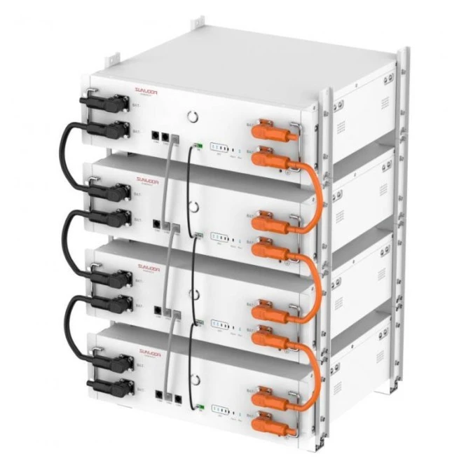 Moduł bateryjny LiFePO4 5kWh 51,2V LV Atrix wbudowany BMS Sunwoda - obrazek 3