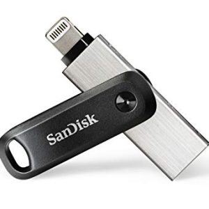 SanDisk 64GB iXpand Flash Drive Go with Lightning and USB 3.0 connectors, for iPhone/iPad, PC Mac SanDisk 64GB iXpand Flash Drive Go with Lightning and USB 3.0 connectors, for iPhone/iPad, PC Mac