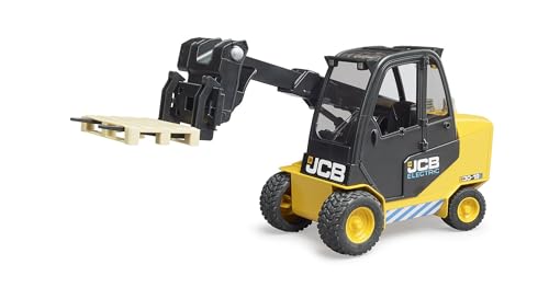 Bruder JCB Teletruck 1:16 - Pojazdy, Wózek widłowy, Ładowarka teleskopowa, Pojazd budowlany, Budynek gospodarczy - obrazek 1