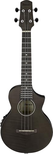 IBANEZ Ukulele Concert 4 Str Black Ice Flat