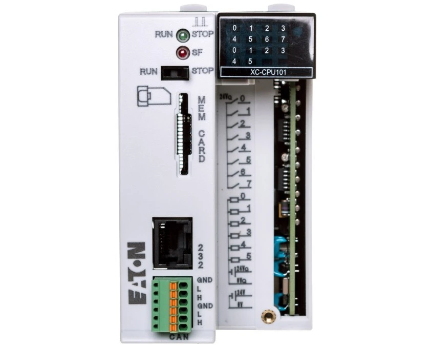 Moduł procesora CPU 24V DC 8 wejść 6 wyjść XC‑CPU101‑C64K‑8DI‑6DO 262152 - obrazek 1