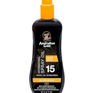 Australian Gold, olejek do opalania, SPF 15, 237 ml Australian Gold, olejek do opalania, SPF 15, 237 ml