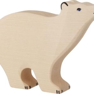Holztiger 80206 figurka do zabawy niedźwiedź polarny Holztiger 80206 figurka do zabawy niedźwiedź polarny