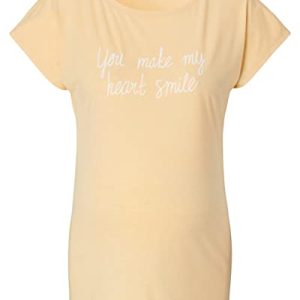 Noppies Damska koszulka z krótkim rękawem Lewes T shirt, Słomka P927, 36 Noppies Damska koszulka z krótkim rękawem Lewes T shirt, Słomka P927, 36