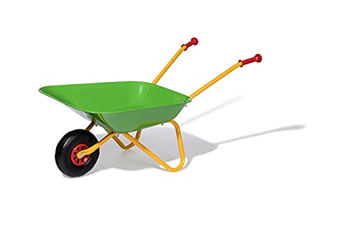Rolly Toys 271900 Taczka Metalowa Zielona - obrazek 1