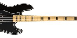 Squier by Fender Classic Vibe gitara basowa z lat 70. klon czarny