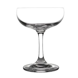 Olympia Bar Collection Spodki do szampana, 200 ml, 125 x 95 mm, kryształowe, herbaty i kawy, 6 sztuk Olympia Bar Collection Spodki do szampana, 200 ml, 125 x 95 mm, kryształowe, herbaty i kawy, 6 sztuk
