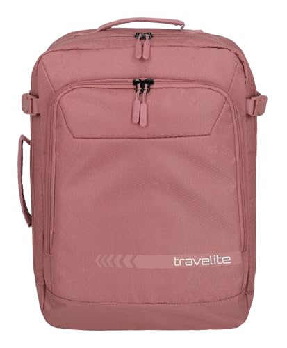 travelite 006912 14 Plecak/torba w standardowym rozmiarze IATA Kabine seria bagażowa Kick Off: praktyczny plecak na urlop i sport, 50 cm, 35 litrów, różowy travelite 006912 14 Plecak/torba w standardowym rozmiarze IATA Kabine seria bagażowa Kick Off: praktyczny plecak na urlop i sport, 50 cm, 35 litrów, różowy