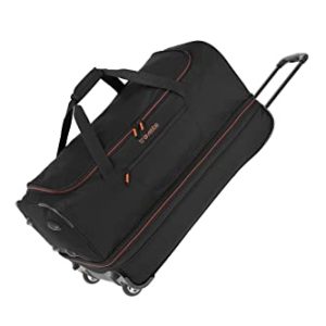 Travelite Basics Torba Podróżna na Kółkach, 98 L, Czarny/Niebieski Travelite Basics Torba Podróżna na Kółkach, 98 L, Czarny/Niebieski