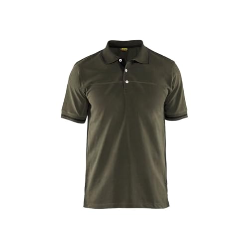Blakläder 338910504599XXXL koszulka polo, oliwkowo zielona/czarna, xxxl