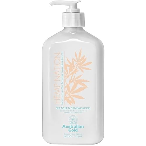 Australian Gold Hemp Nation Sea Salt & Sandalwood Balsam Nawilżający Przedłużający Opaleniznę - 535 ml - obrazek 1