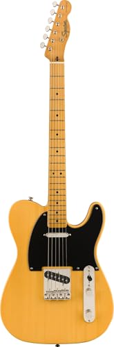 Fender Classic Vibe ’50S Telecaster Gitara Elektryczna, Brązowy/Czarny, 113,03 x 38,1 10,16 cm