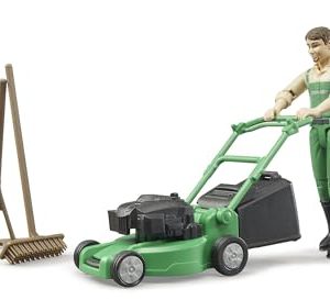 bruder 62103 Bworld Ogrodnik z kosiarką i narzędziami ogrodniczymi figurka mężczyzny w skali 1:16 robotnik rolnik zestaw rolniczy bruder 62103 Bworld Ogrodnik z kosiarką i narzędziami ogrodniczymi figurka mężczyzny w skali 1:16 robotnik rolnik zestaw rolniczy
