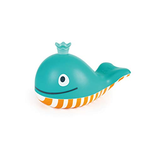Hape Bubble Blowing Whale, Baby Squirt Toy for Bath Time Play, Blue Hape Bubble Blowing Whale, Baby Squirt Toy for Bath Time Play, Blue