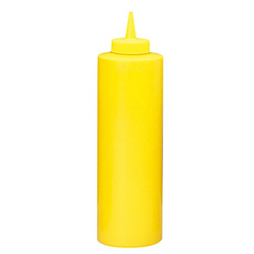 Garcia de Pou Dozownik do wyciskania w pudełku, 720 ml, 7 x 24,2 cm, polietylen o wysokiej gęstości, żółty, 30 cm