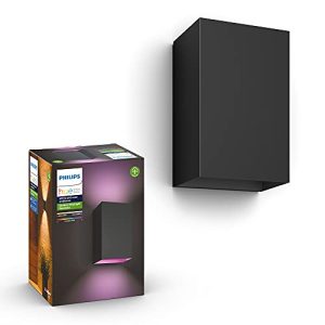 Philips Hue Resonate Kinkiet Zewnętrzny LED Czarny Philips Hue Resonate Kinkiet Zewnętrzny LED Czarny