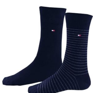 Tommy Hilfiger Skarpety Męskie – 2-pak – Granatowe Tommy Hilfiger Skarpety Męskie – 2-pak – Granatowe