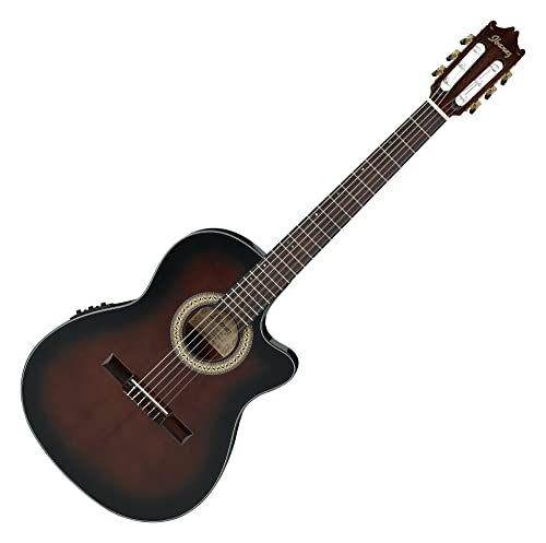 Ibanez GA35TCE DVS Klasyczna elektryczna gitara akustyczna Dark Violin Burst FULL Rockem Music
