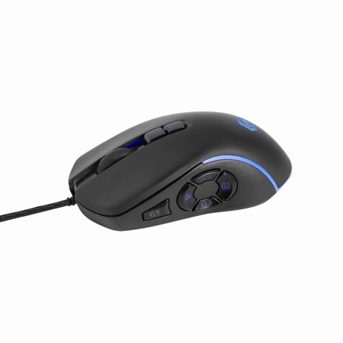 Gembird Ragnar RX500 Mysz Gamingowa – 10 Przycisków – RGB Podświetlenie – 7200 DPI – Czarna