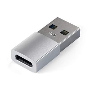 SATECHI Adapter Konwerter Typ A Do Typu C USB Męski Żeński Kompatybilny Z iMac, MacBook Pro/MacBook, Laptopami, Komputerami I Innymi (Srebrny) SATECHI Adapter Konwerter Typ A Do Typu C USB Męski Żeński Kompatybilny Z iMac, MacBook Pro/MacBook, Laptopami, Komputerami I Innymi (Srebrny)