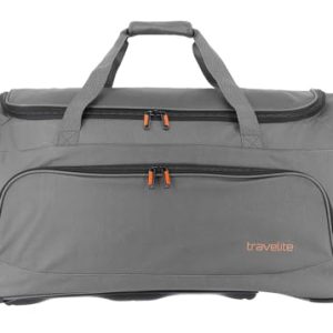 Travelite Basics Fresh Torba Podróżna Na Kółkach – 71 cm – Antracytowy Travelite Basics Fresh Torba Podróżna Na Kółkach – 71 cm – Antracytowy