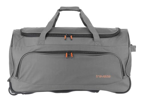 Travelite Basics Fresh Torba Podróżna Na Kółkach – 71 cm – Antracytowy Travelite Basics Fresh Torba Podróżna Na Kółkach – 71 cm – Antracytowy