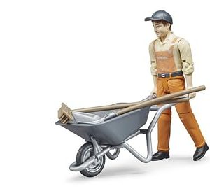Bruder Gemeente medewerker met accessoires Bruder Gemeente medewerker met accessoires