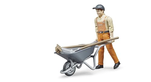 Bruder Gemeente medewerker met accessoires - obrazek 1