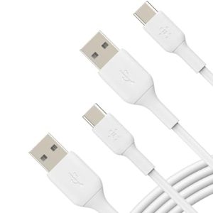 Belkin BoostCharge Kabel USB-C do USB-A, 1 m, 2 szt. Belkin BoostCharge Kabel USB-C do USB-A, 1 m, 2 szt.