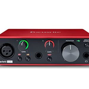 Focusrite Scarlett Solo 3Rd Gen +Ableton +Protools Foc000129′ Focusrite Scarlett Solo 3Rd Gen +Ableton +Protools Foc000129′